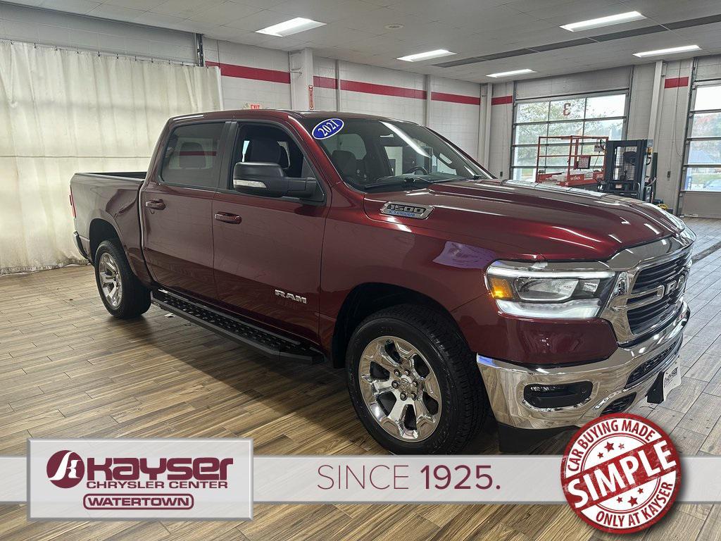 used 2021 Ram 1500 car, priced at $32,954