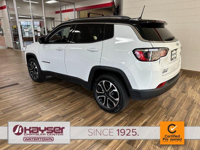used 2022 Jeep Compass car, priced at $24,570