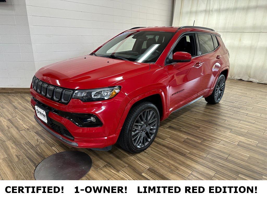 used 2022 Jeep Compass car, priced at $22,995