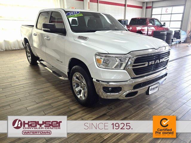 used 2021 Ram 1500 car, priced at $37,000