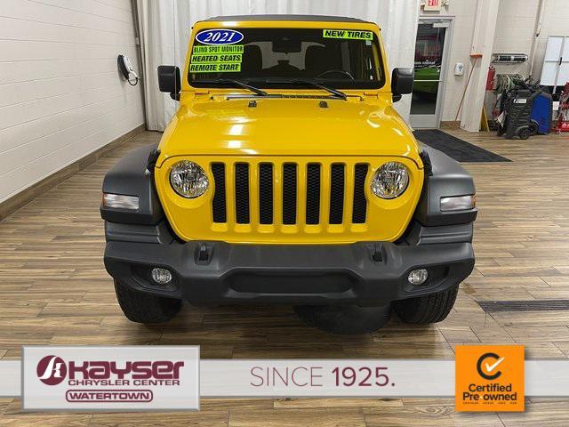 used 2021 Jeep Wrangler Unlimited car, priced at $32,850