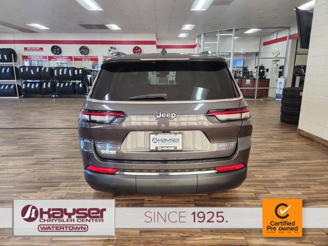 used 2021 Jeep Grand Cherokee L car, priced at $30,951