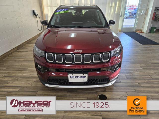 used 2022 Jeep Compass car, priced at $23,990