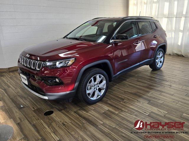 used 2022 Jeep Compass car, priced at $23,990