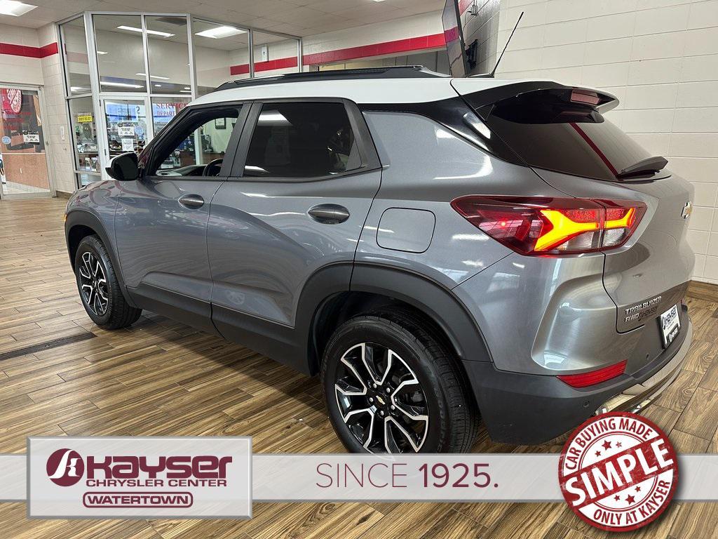 used 2021 Chevrolet TrailBlazer car, priced at $22,450