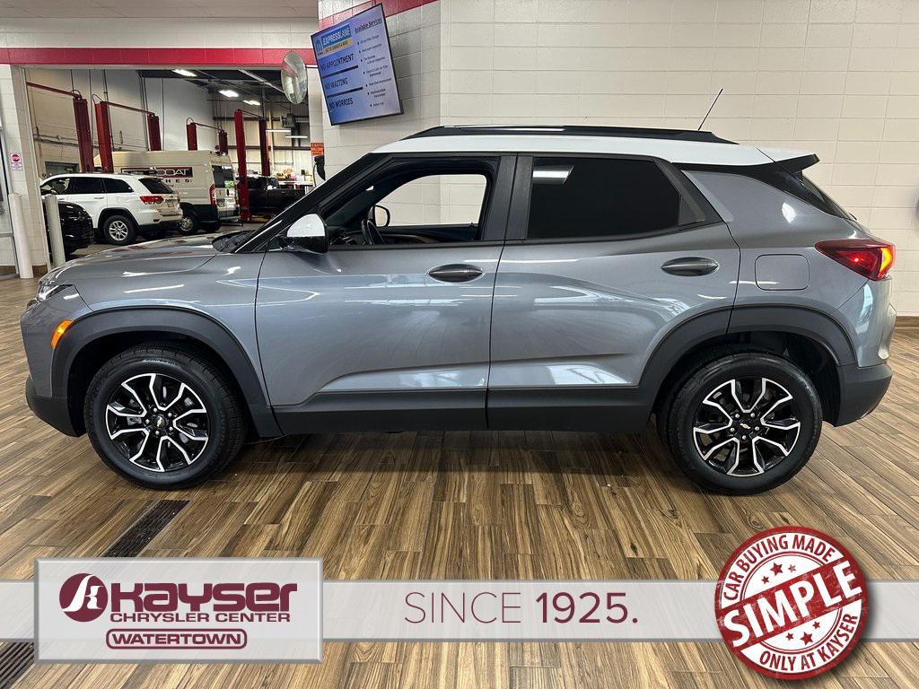 used 2021 Chevrolet TrailBlazer car, priced at $22,450