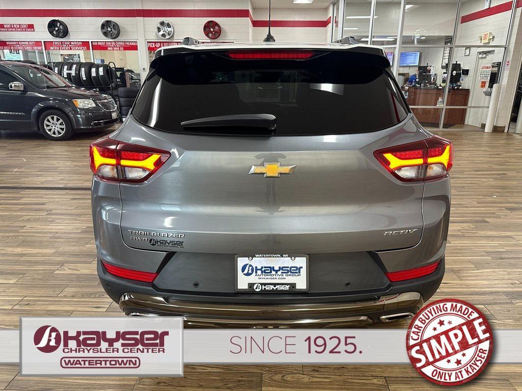 used 2021 Chevrolet TrailBlazer car, priced at $22,450