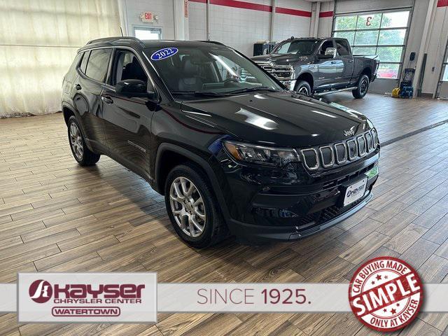 used 2022 Jeep Compass car, priced at $23,500