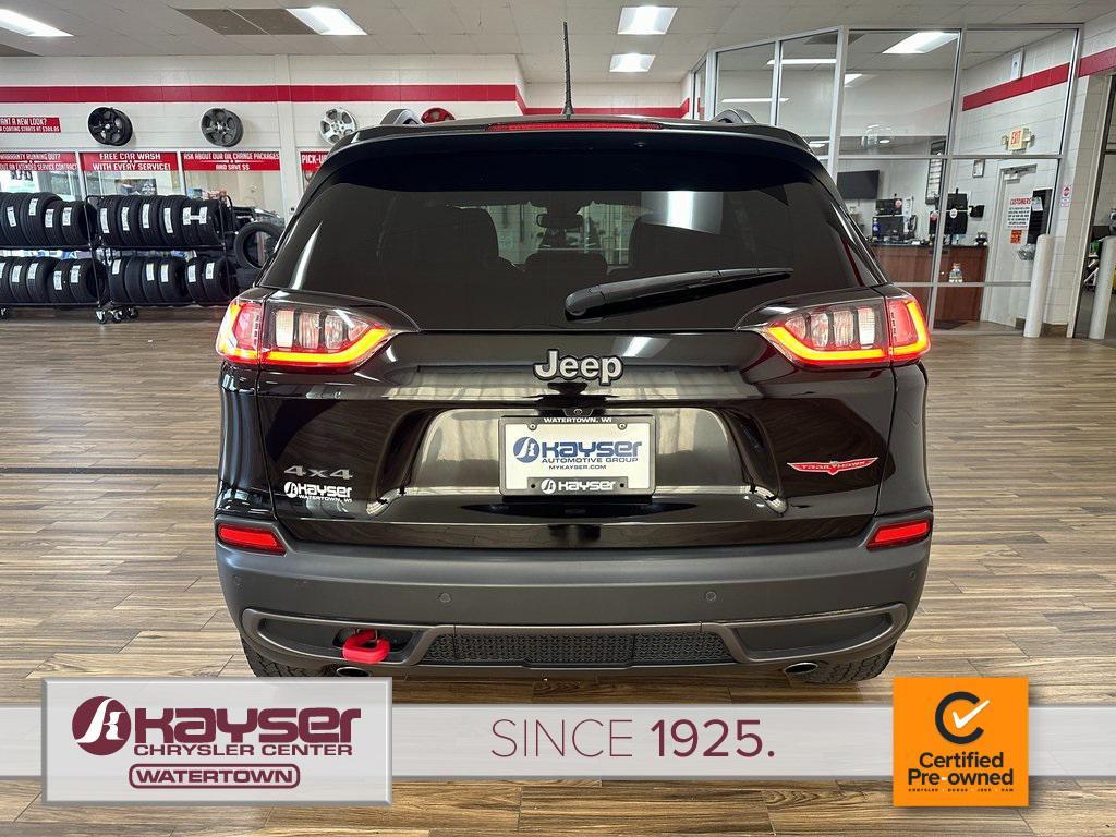 used 2021 Jeep Cherokee car, priced at $22,229