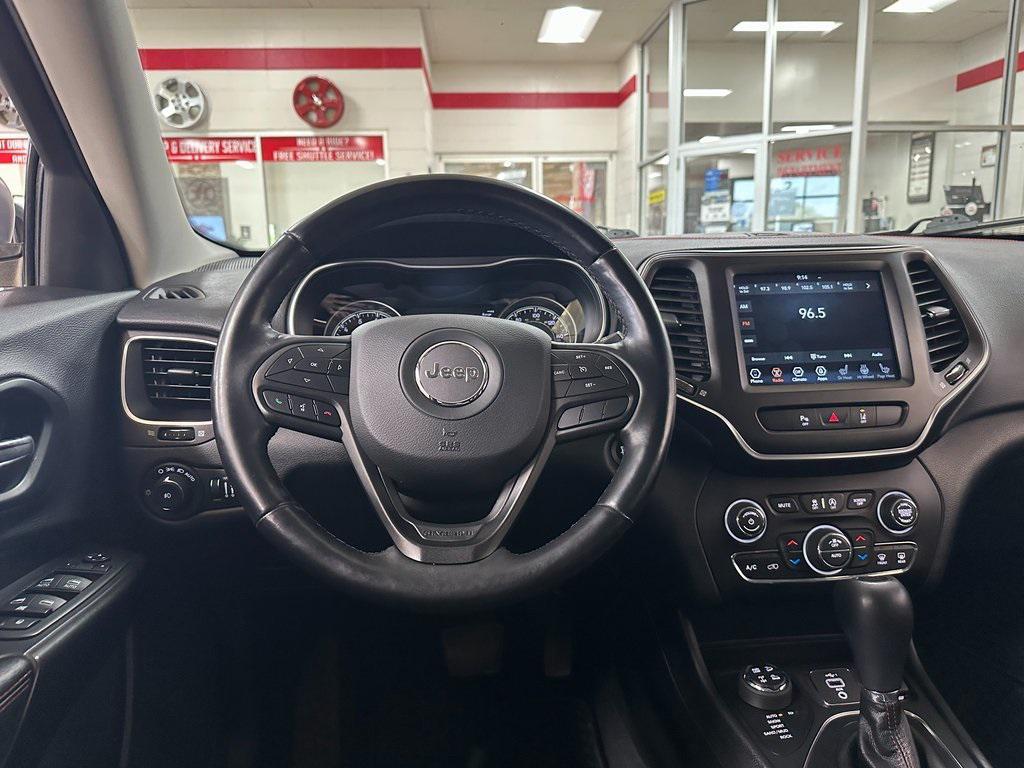 used 2021 Jeep Cherokee car, priced at $22,229