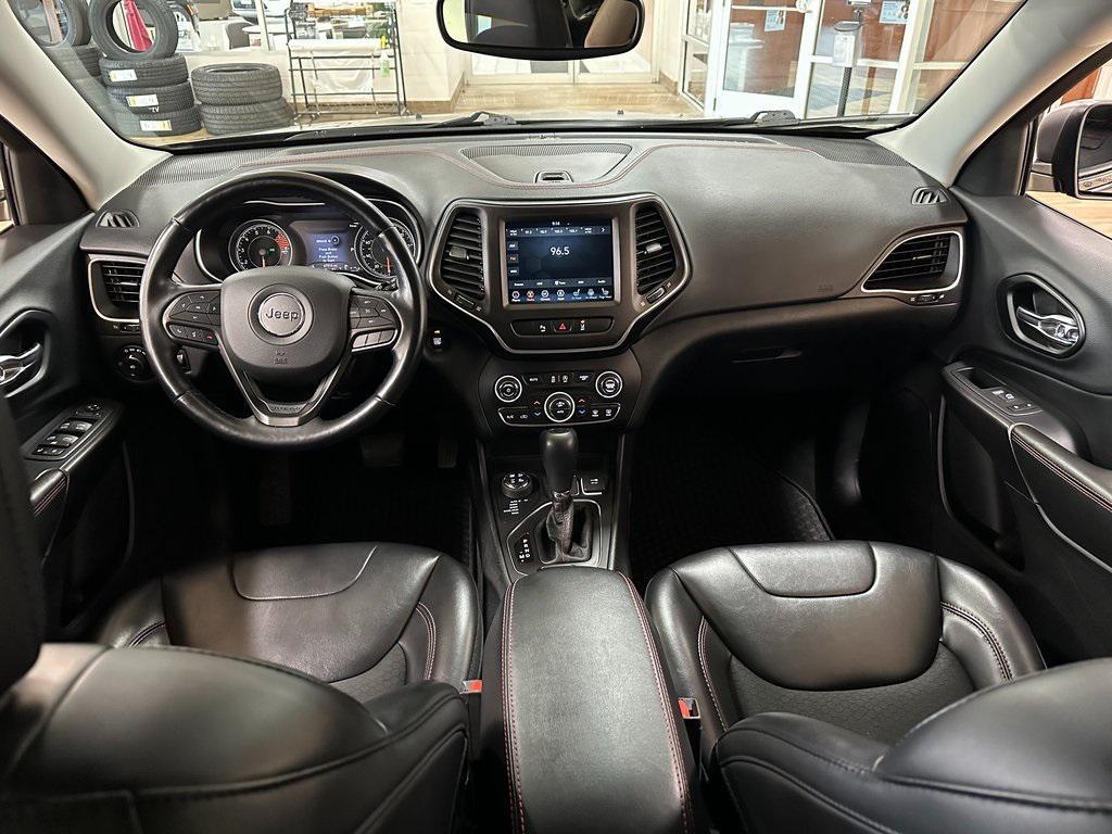 used 2021 Jeep Cherokee car, priced at $22,229