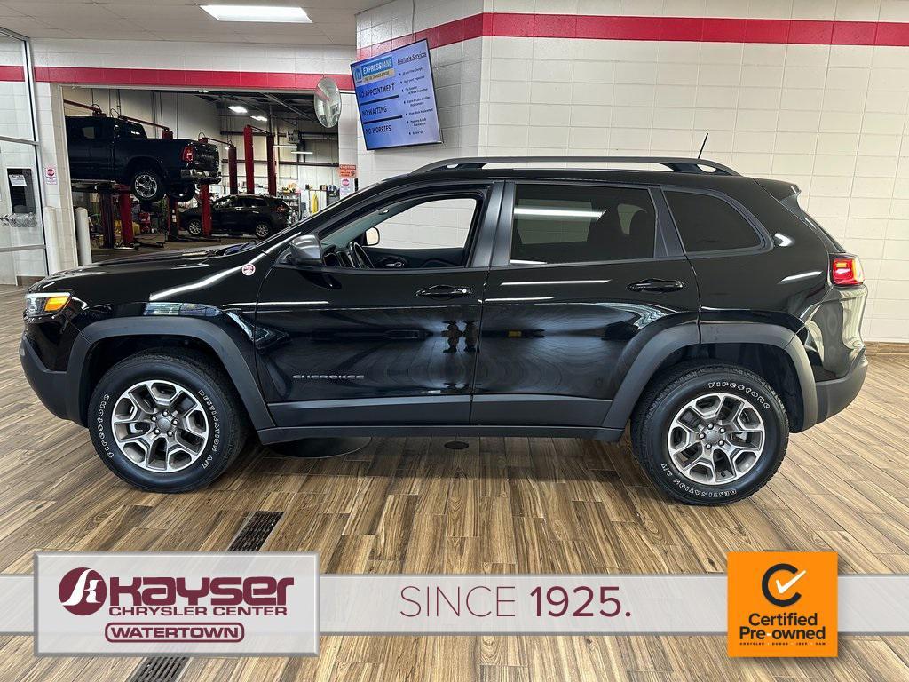used 2021 Jeep Cherokee car, priced at $22,229