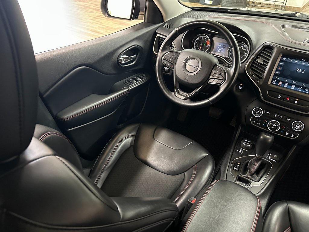 used 2021 Jeep Cherokee car, priced at $22,229