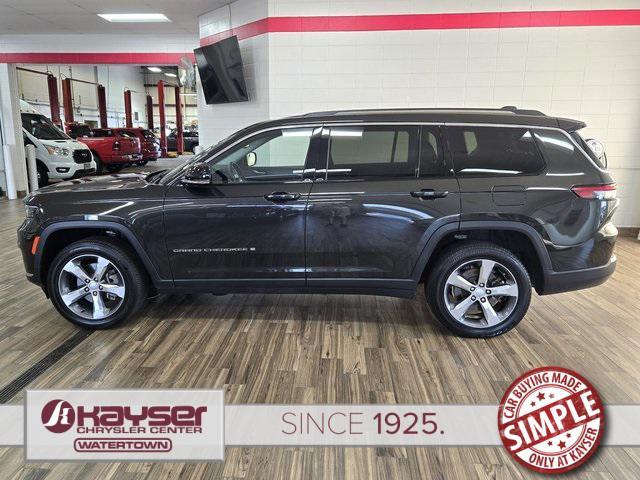 used 2022 Jeep Grand Cherokee L car, priced at $35,800