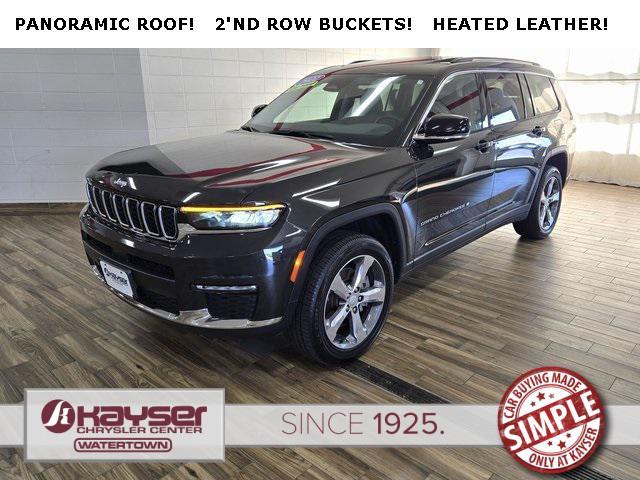 used 2022 Jeep Grand Cherokee L car, priced at $35,800