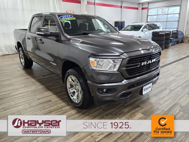 used 2021 Ram 1500 car, priced at $37,850