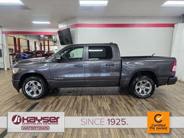 used 2021 Ram 1500 car, priced at $37,850