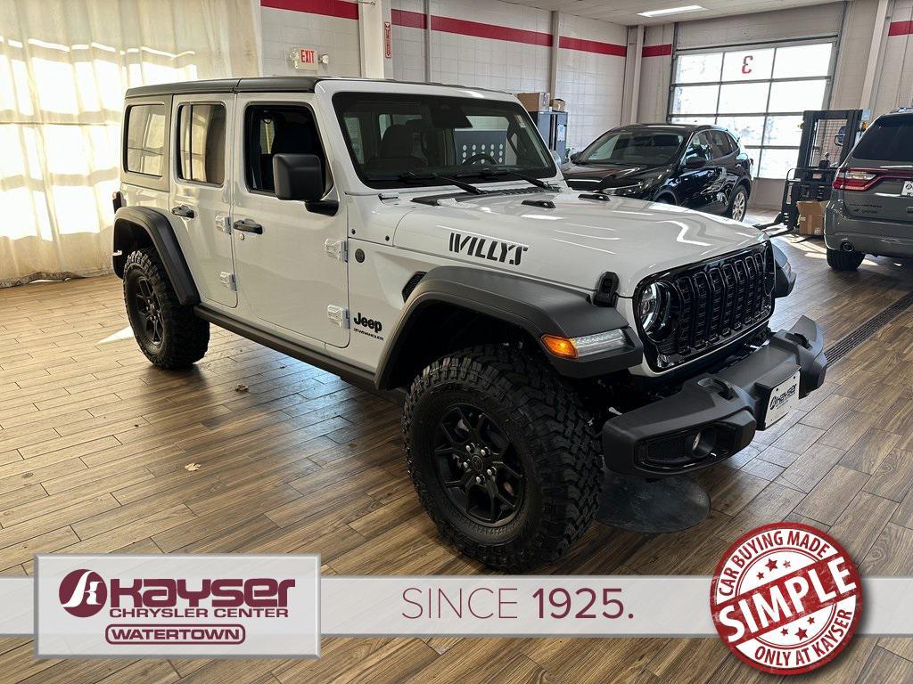 new 2026 Jeep Wrangler car, priced at $50,995