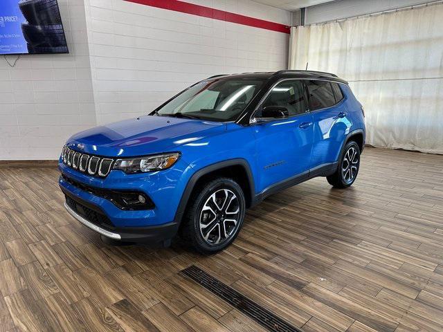 used 2022 Jeep Compass car, priced at $22,426