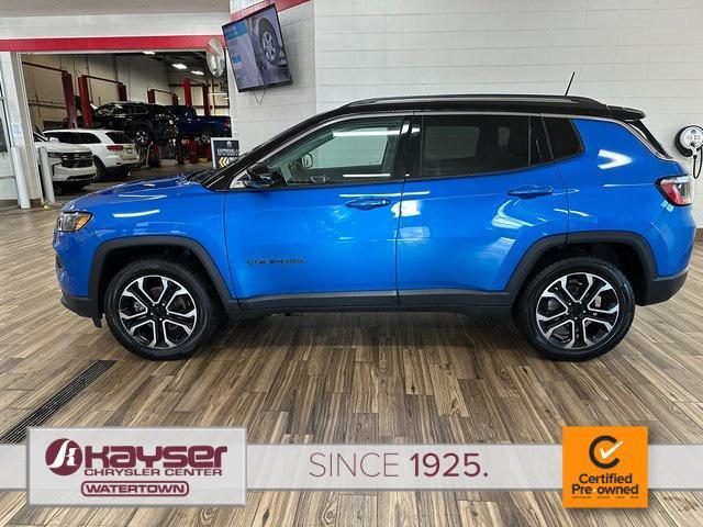 used 2022 Jeep Compass car, priced at $22,426