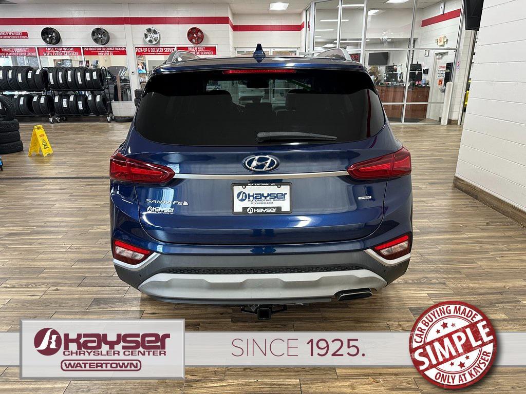 used 2020 Hyundai Santa Fe car, priced at $17,805
