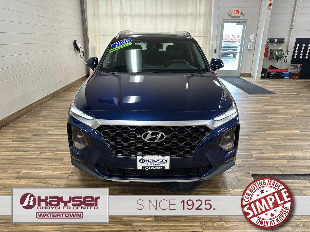 used 2020 Hyundai Santa Fe car, priced at $17,805