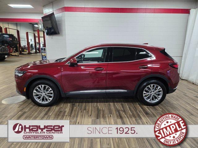 used 2022 Buick Envision car, priced at $23,500