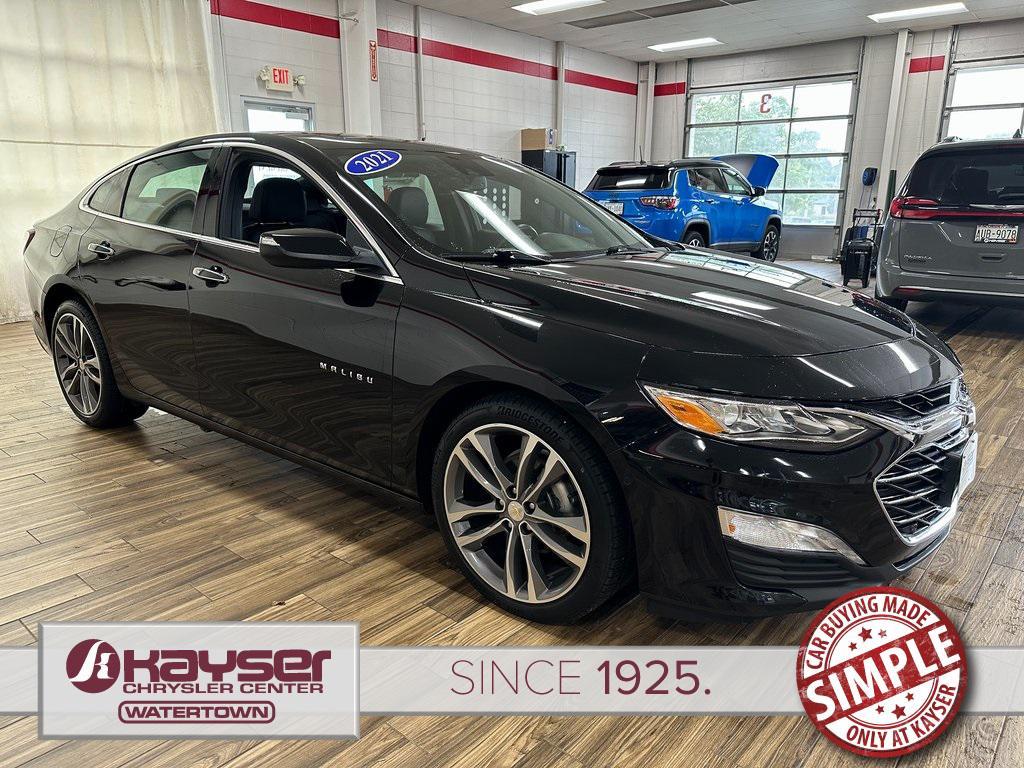 used 2021 Chevrolet Malibu car, priced at $18,164