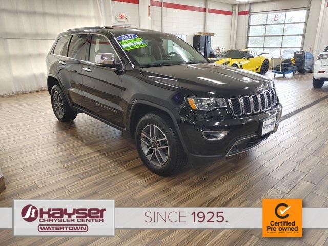 used 2021 Jeep Grand Cherokee car, priced at $22,635