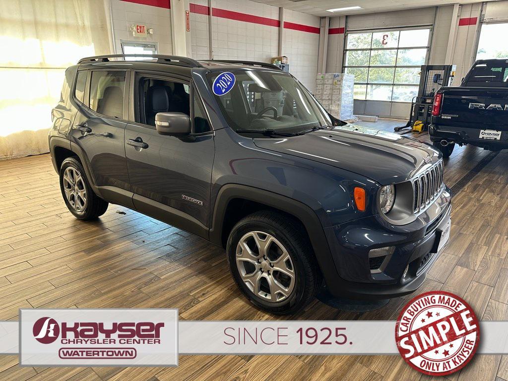 used 2020 Jeep Renegade car, priced at $16,602
