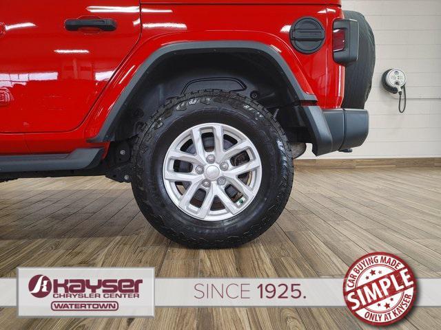 used 2020 Jeep Wrangler Unlimited car, priced at $35,610