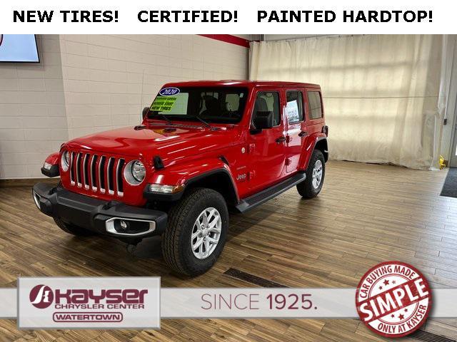used 2020 Jeep Wrangler Unlimited car, priced at $34,913