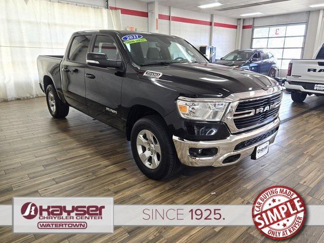 used 2021 Ram 1500 car, priced at $35,450