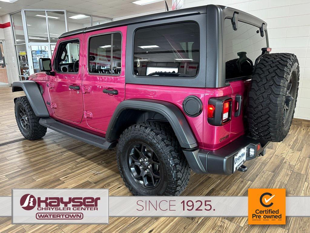used 2024 Jeep Wrangler car, priced at $45,282