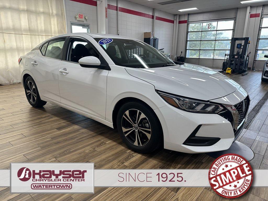 used 2021 Nissan Sentra car, priced at $16,439