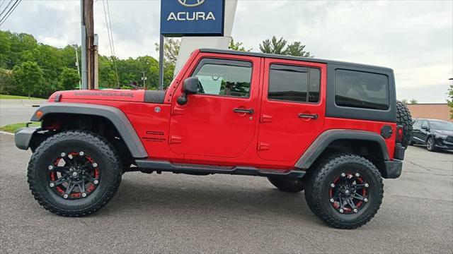 used 2015 Jeep Wrangler Unlimited car, priced at $16,495