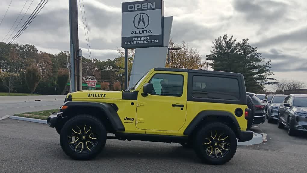 used 2022 Jeep Wrangler car, priced at $27,995