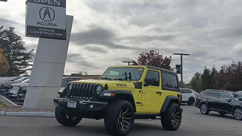 used 2022 Jeep Wrangler car, priced at $27,995
