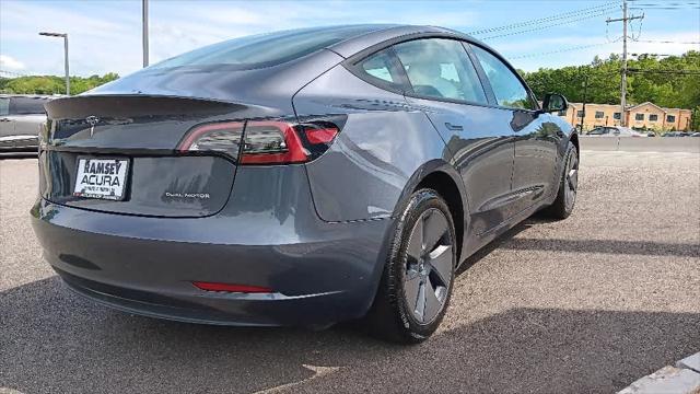used 2023 Tesla Model 3 car, priced at $34,495