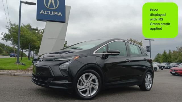 used 2022 Chevrolet Bolt EV car, priced at $12,995