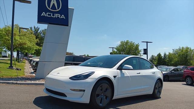 used 2023 Tesla Model 3 car, priced at $29,445