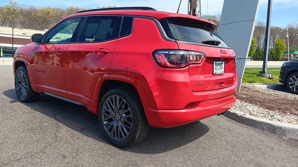 used 2022 Jeep Compass car, priced at $21,995