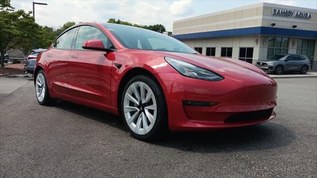 used 2023 Tesla Model 3 car, priced at $24,495