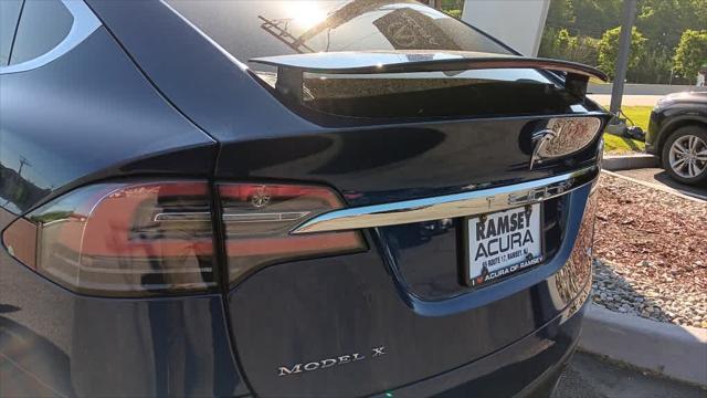 used 2018 Tesla Model X car, priced at $31,995