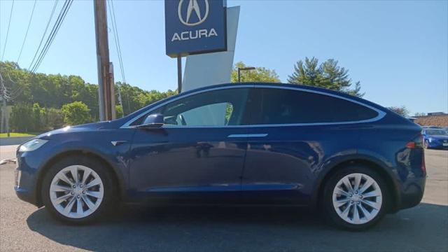 used 2018 Tesla Model X car, priced at $31,995