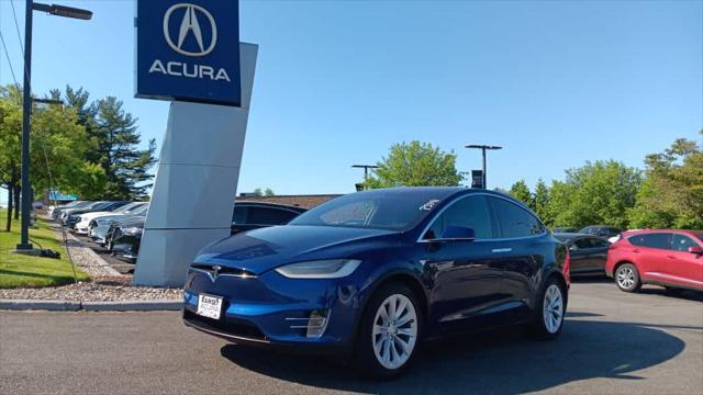 used 2018 Tesla Model X car, priced at $31,995