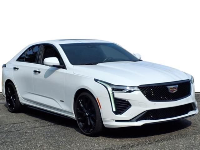 used 2023 Cadillac CT4-V car, priced at $43,995