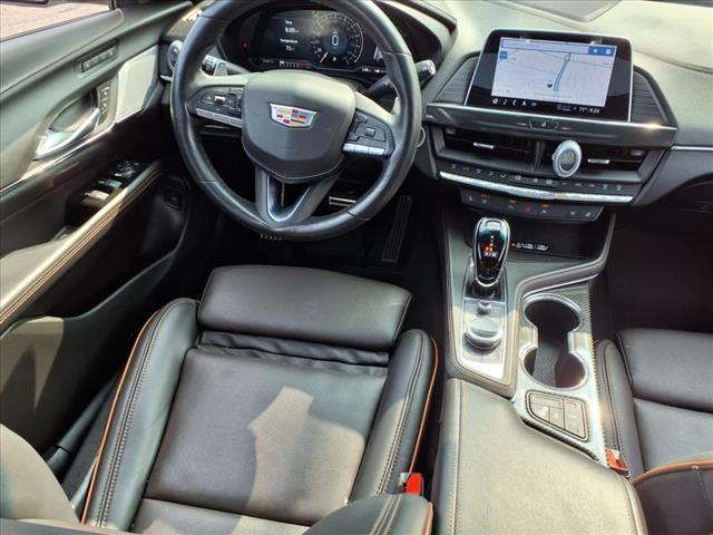 used 2023 Cadillac CT4-V car, priced at $43,995