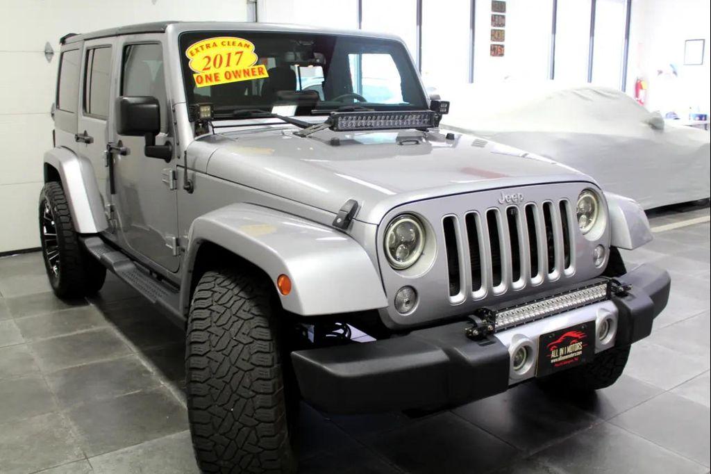 used 2017 Jeep Wrangler Unlimited car, priced at $22,995