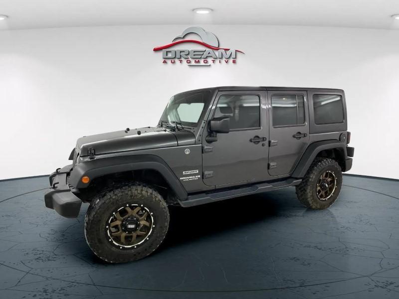 used 2017 Jeep Wrangler Unlimited car, priced at $22,995